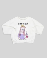 Dunnes Stores  Younger Girls Sequin Sweatshirt (3-8 years)