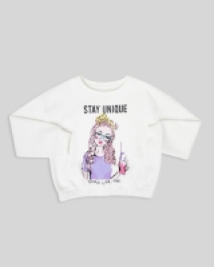Younger Girls Sequin Sweatshirt (3-8 years)