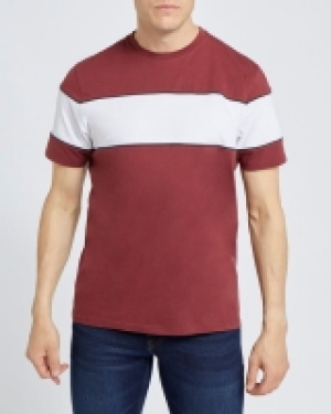 Dunnes Stores  Regular Fit Cut And Sew T-Shirt