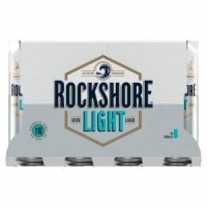 ROCKSHORE LIGHT LAGER CAN PACK 8 X 500ML 10.00 €