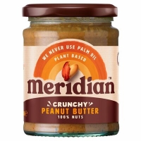 Centra  Meridian Peanut Butter Crunchy No Salt 280g