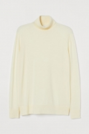 Merino wool polo-neck jumper 29.99 €