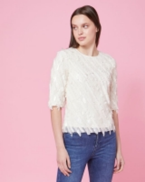 Savida Gia Sequin Top