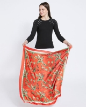 Savida Tropical Print Scarf