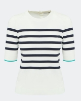 Dunnes Stores  Gallery Merida Stripe Knit Top