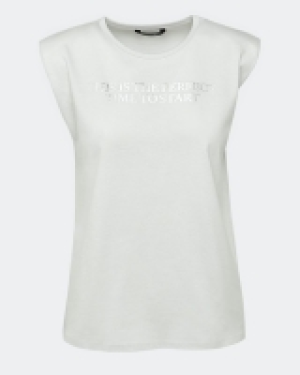 Shoulder Pad Graphic T-Shirt