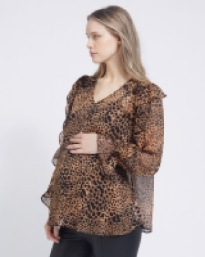Savida Maternity V-Neck Ruffle Blouse 15.00 €