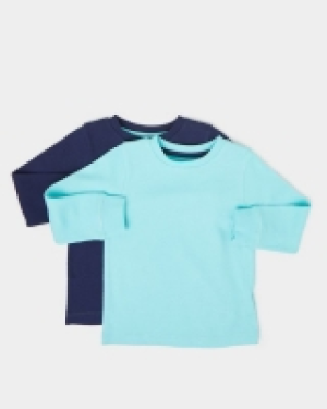 Waffle Long Sleeve Top - Pack Of 2 (6 months-4 years)