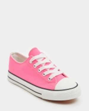 Girls Toe Cap Canvas (Size 8-5)