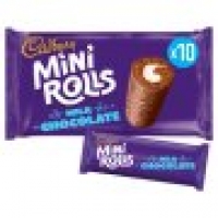 Tesco  Cadburys Chocolate Mini Roll 10 Pack