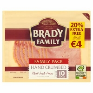 Brady Family Family Pack Crumb 20% Extra Free 170g