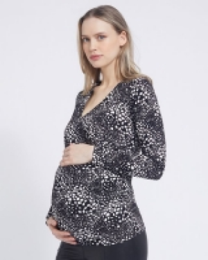 Dunnes Stores  Savida Maternity Animal Top