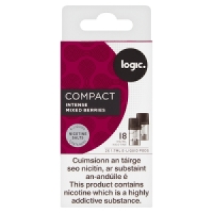 SuperValu  Logic Compact Intense Mixed Berries 18Mg