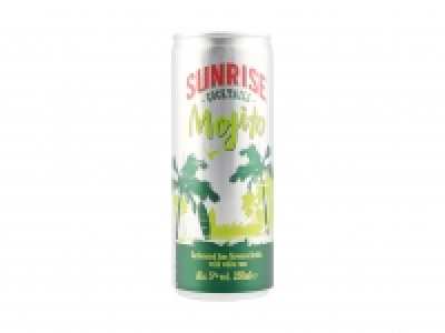 Sunrise Mojito Cocktail 5% 1.49 €