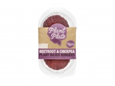 Plant to Plate Beetroot & Chickpea Burger 0.99 €