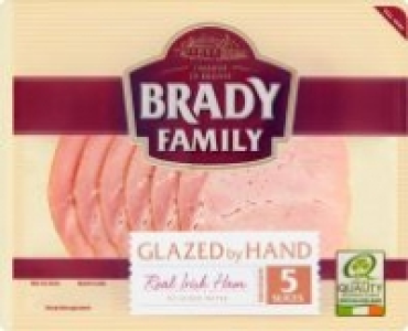 Brady Family Glazed Ham Slices (Pre Pack)- Price Marked