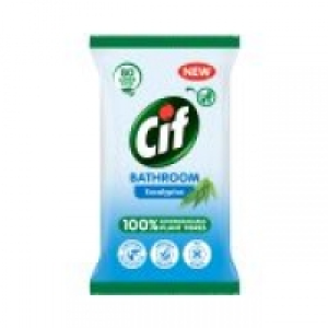 EuroSpar Cif Cif Eucalyptus Bathroom Wipes