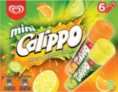 Calippo Mini Orange & Lemon-Lime Ice Lolly 2.50 €