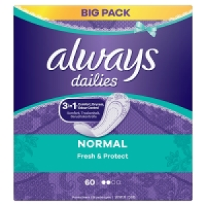 Always Dailies Liner Normal Value Pack 3.00 €
