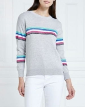 Dunnes Stores  Gallery Merida Stripe Knit Jumper