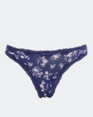 Microfibre Lace Thongs - Pack Of 3 5.00 €