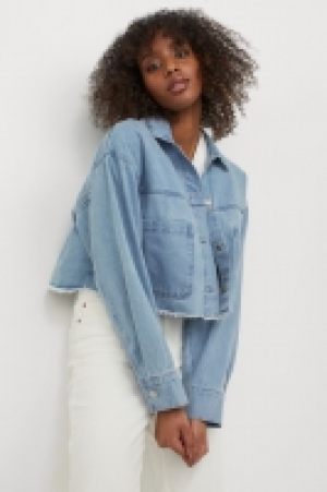 Cropped twill jacket 12.00 €