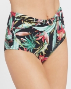 Exotic High Waist Bikini Bottoms