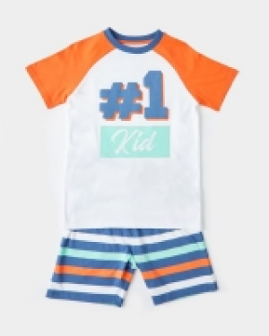 No 1 Kid Short Set Mini Me (6 months-10 years)