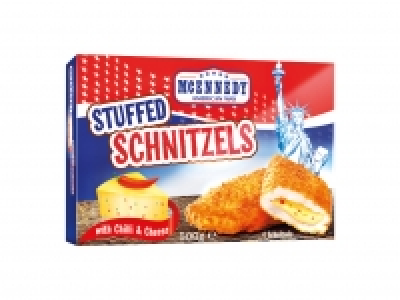 McEnnedy Chilli & Cheese Stuffed Schnitzels