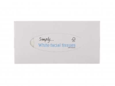 Lidl  Simply White Facial Tissues 2 Ply