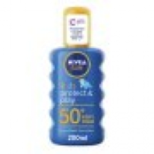 Tesco  Nivea Childrens Sun Spray Spf 50 Plu