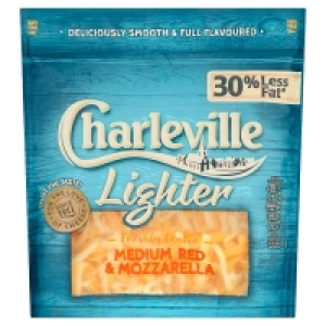Charleville Lighter Red & White Grated Cheddar 2.00 €