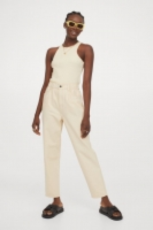 HM  High Waist Twill trousers
