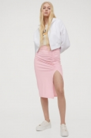HM  Gathered jersey skirt