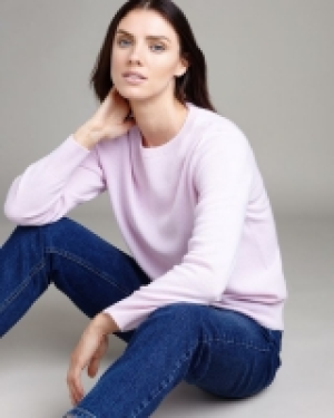 Paul Costelloe Living Studio Light Pink Cashmere Crew Neck J 60.00 €
