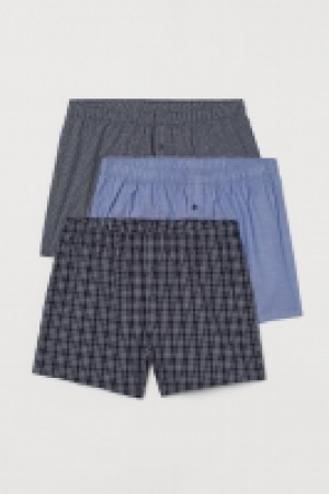 HM  3-pack woven boxer shorts