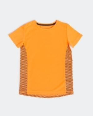 Boys Panel Poly T-Shirt (4-14 years)