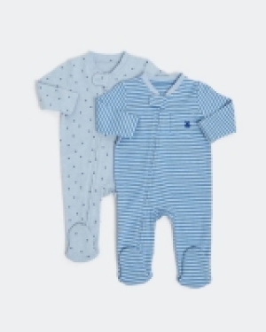 Zip Sleepsuit - Pack Of 2 (Newborn-18 months) 5.00 €