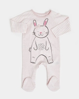 Dunnes Stores  Bunny Sleepsuit (Newborn-12 months)