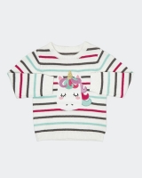 Dunnes Stores  Unicorn Jumper (6 months - 4 years)