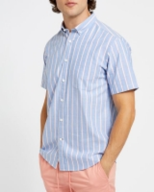Regular Fit Short-Sleeved Oxford Stripe Shirt 7.00 €