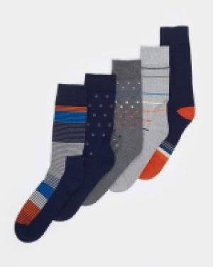 Cushion Sole Socks - Pack Of 5