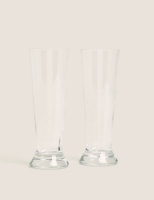 Marks and Spencer  Set of 2 Pilsner Beer Glasses