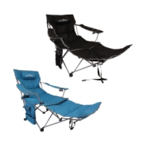 Deluxe Camping Chair With Footrest