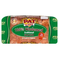 Centra  Pat The Baker 100% Wholemeal 800g