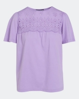 Dunnes Stores  Broderie Ruffle Top