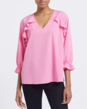 Dunnes Stores  Raglan V-Neck Blouse