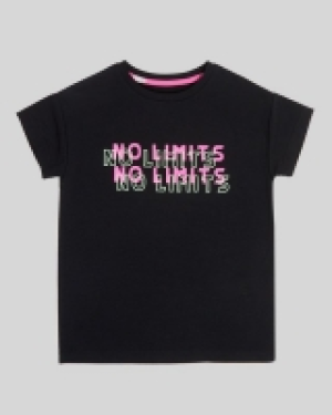 Girls Longline T-Shirt (4-14 years)
