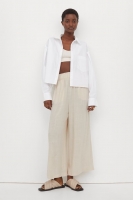 HM  Cropped pull-on trousers