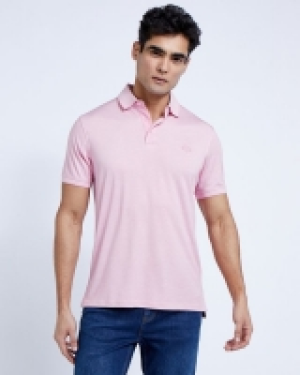 Dunnes Stores  Paul Costelloe Living Pink Modal Pique Polo